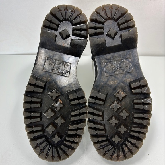 Dr. Martens Jadon Smooth White Leather Platform Boots Size 6 - Picture 6 of 16